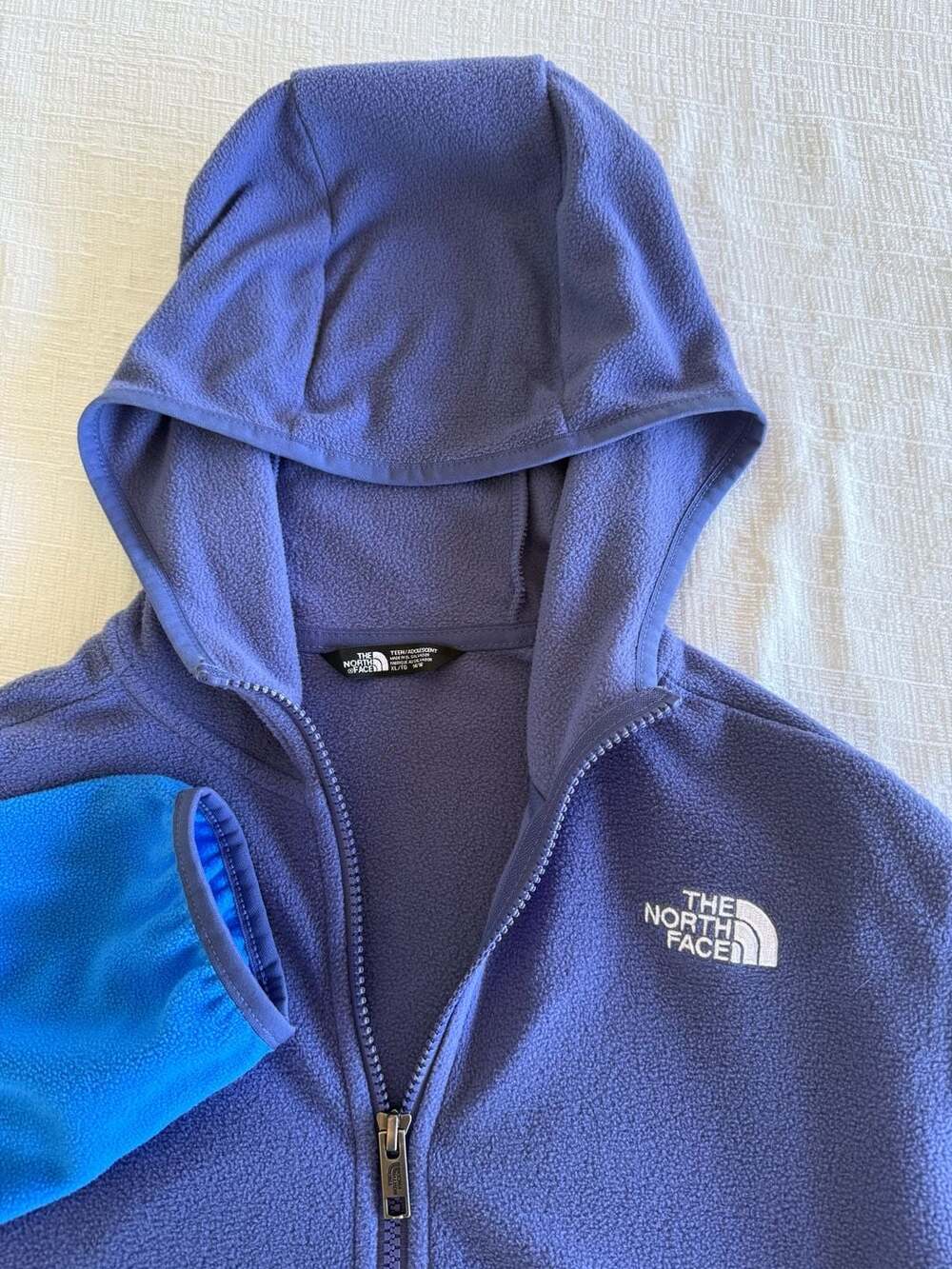 The North Face Teen/Adolescent Full Zip Fleece Hoodie Size XL 14/16